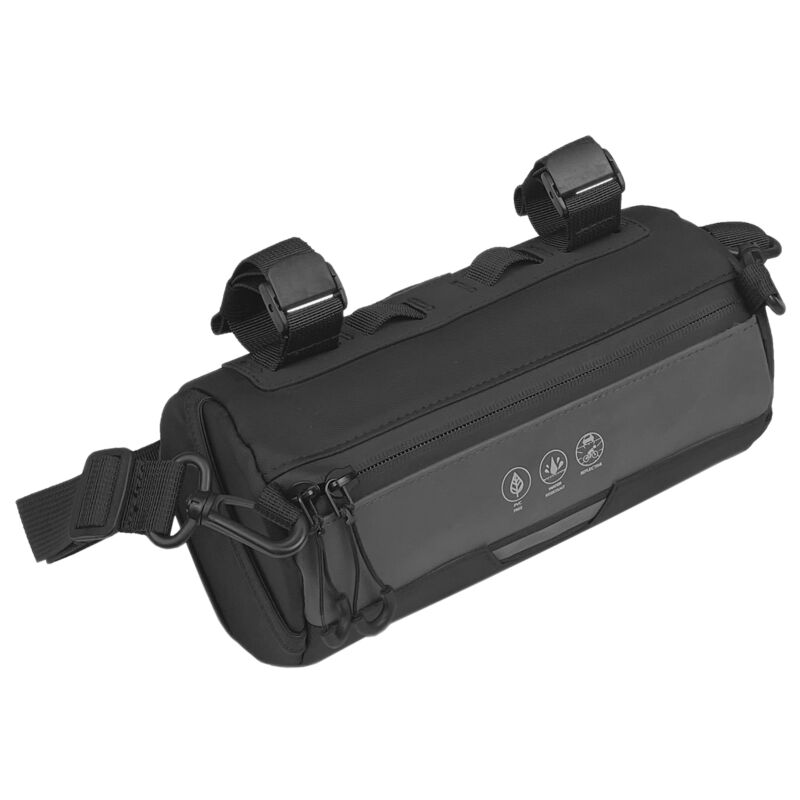 LIFCAUSAL Sac avant vélo étanche + sac guidon multifonction accessoires vélo pratique avec sacoche & bandoulière pour VTT & route