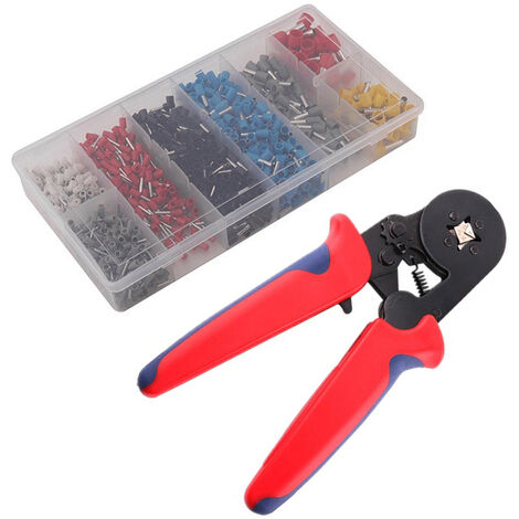 Pince à sertir auto-ajustable, kit de bornes à sertir