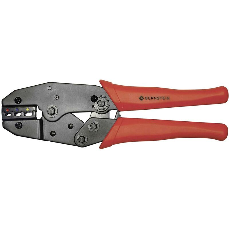 Bernstein - Tools for Electronics 3-0612 Pince à sertir pour cosses isolées 0.5 à 6 mm² W556401