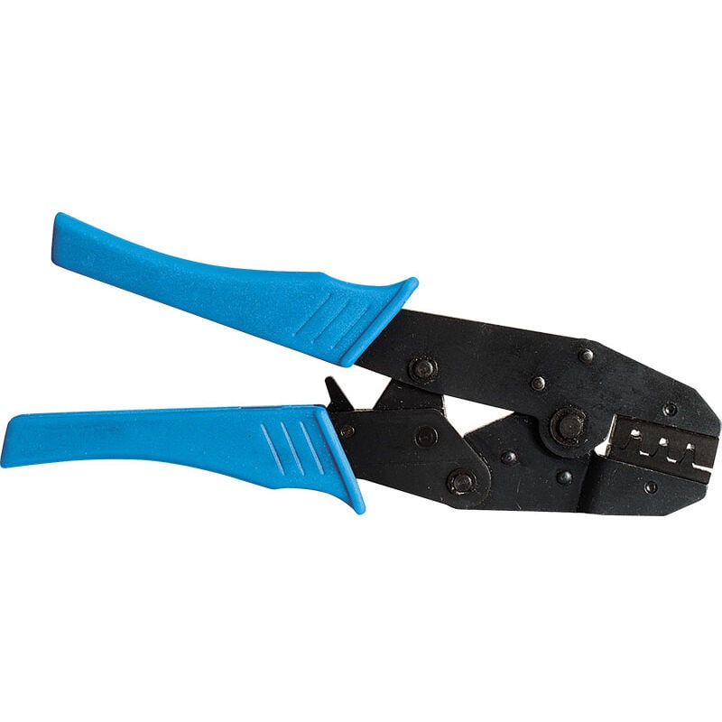 Fervi - pince a sertir cliquet cosse embout câble 0843