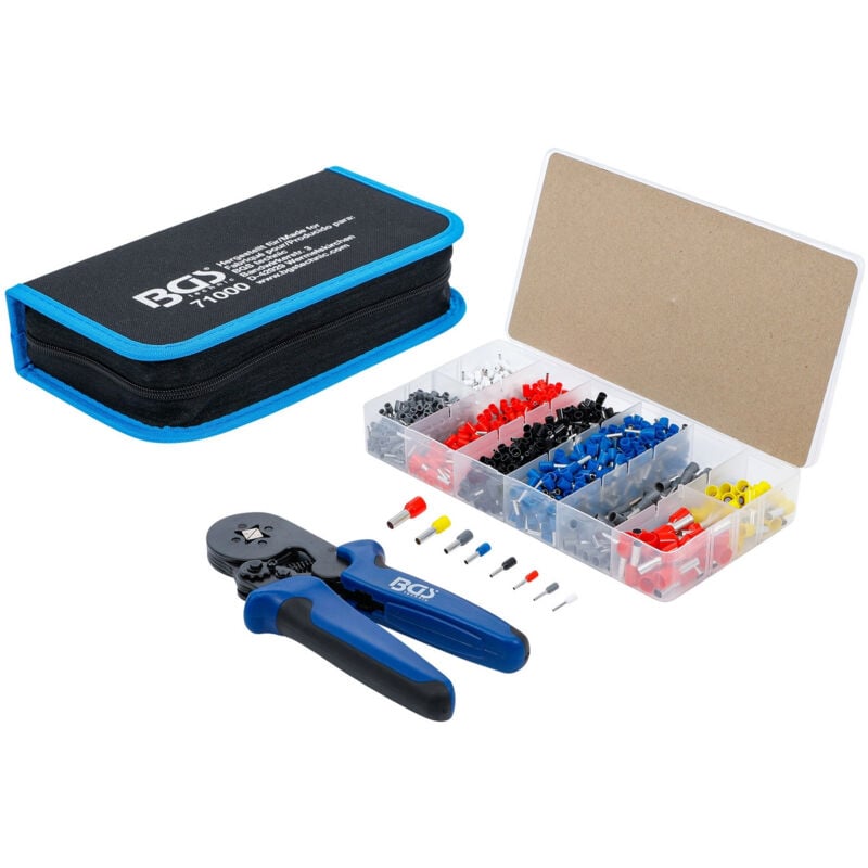 Bgs Technic - Pince a sertir cosses embouts conducteurs 0.25 a 10 mm et cosses de 0,5 a 10 mm