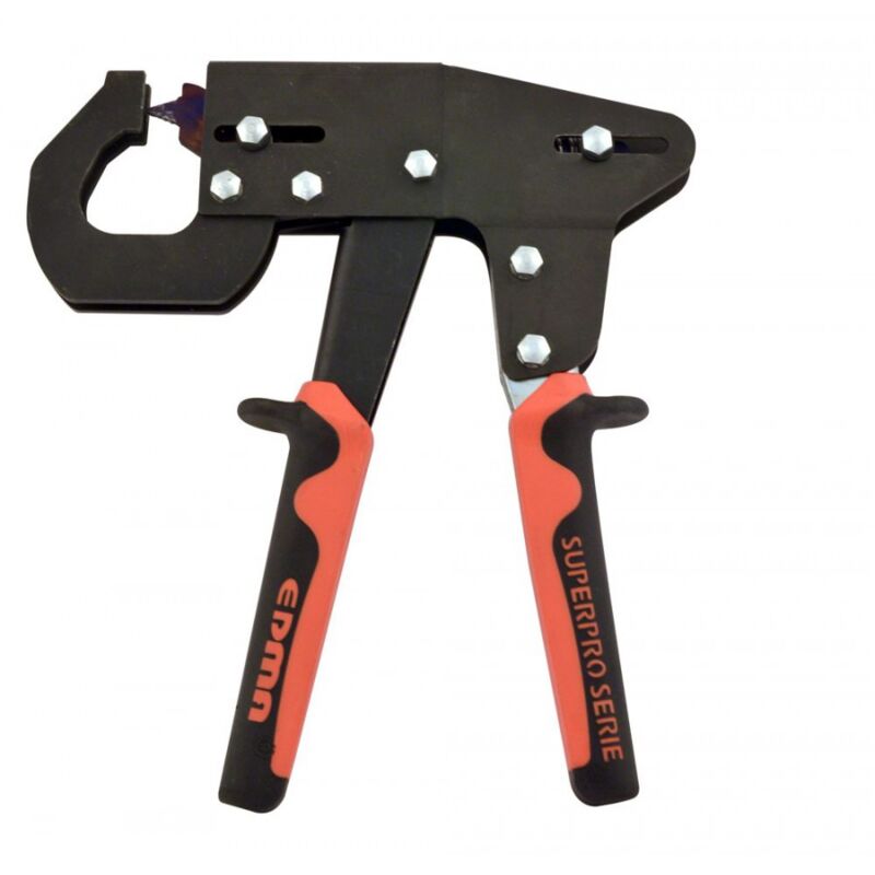 Pince à sertir Edma tous types de rails et montants ultra profil® à une main sans effort