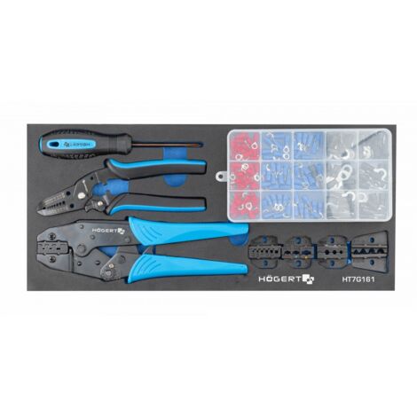 Pince à sertir Hogert HT7G161 158 unités
