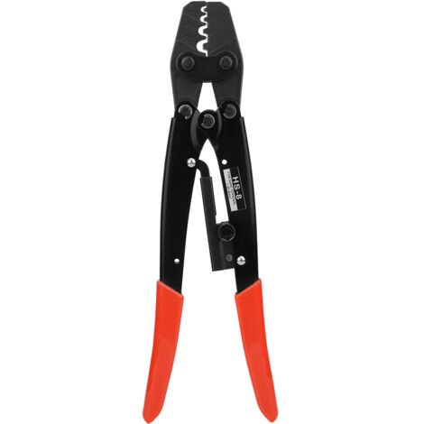 Pince à sertir HS-8 pour embouts nus, sertissage 1.25-8mm² 17-8AWG