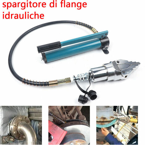Pince à sertir hydraulique 12T avec bride de distribution de pompe jusqu'à 81 mm