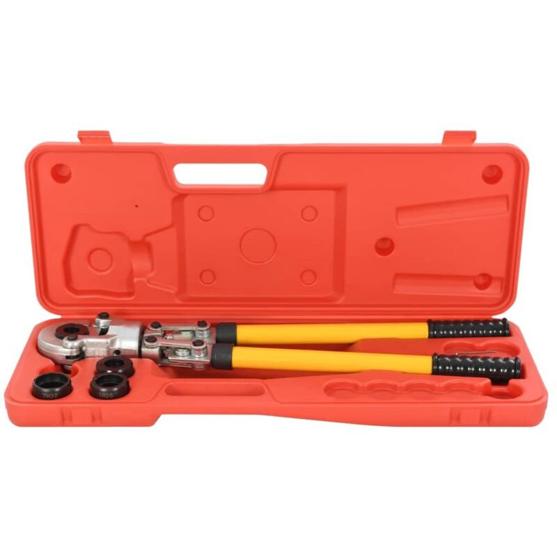 Pince Hydraulique Manuel Presse à Sertir Outil de Sertissage 6T 12-32mm