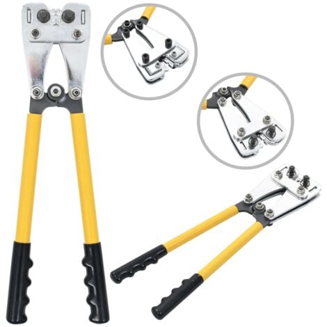 Pinces à Sertir KNIPEX 97 43 06 - 4706 Pince à Sertir Universelle Pour Matrices Interchangeables Avec Matrice De Sertissage Montee Pour Cosses Et Connecteurs Pre Isoles Pince A Sertir Knipex