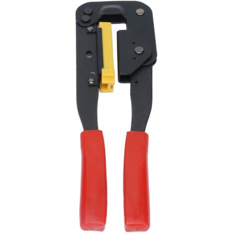 Pince à sertir IDC 241mm avec coupe-fil pour connecteurs et câbles plats 45, outil de crimpage en acier robuste