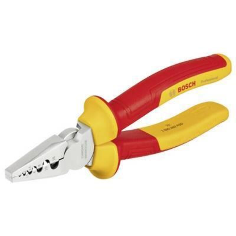 Bosch Professional - Bosch Outillage - Pince à sertir isolante, longueur 18 cm 1600A02NE6