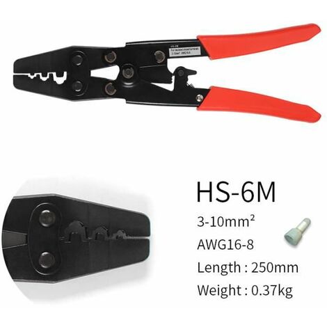 Pince à sertir japonaise de HS 16 outil de sertissage de cosse de câble outils à main de sertissage de borne