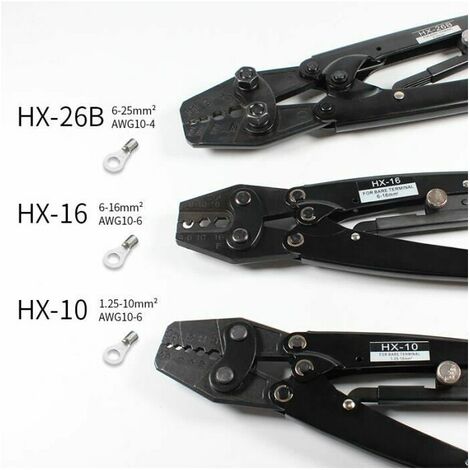 Pince à sertir japonaise HS 16 pince à sertir les cosses de câble outils à main de sertissagePratique et pratique