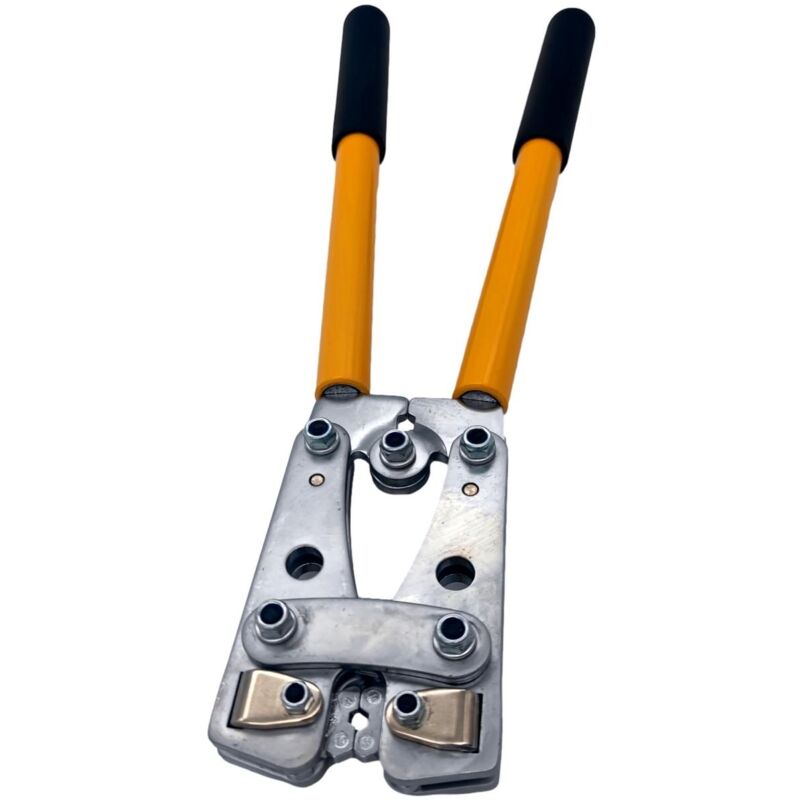 Pince à sertir les cosses non isolées 6 à 50mm² - Sertissage hexagonale - Longueur totale 39cm