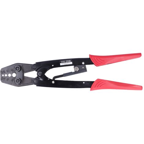 Pince à sertir les fils, pince à sertir les bornes à cliquet, outils manuels 6-25 mm² AWG10-4 HX-26B