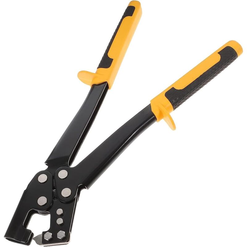 Pince à Sertir Les Goujons En Acier, Outil à Main Pour Cloison Sèche à Quille En Métal, Haute Résistance Et Effort, Pince à Poinçonner Fixe à Quille