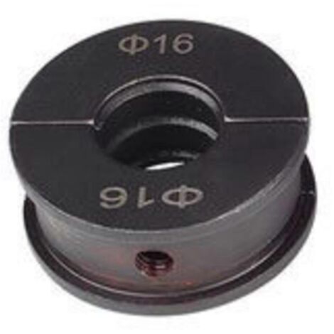 Pince à sertir mécanique avec matrice de sertissage adaptée, matrice de sertissage CW-1625, 16 mm