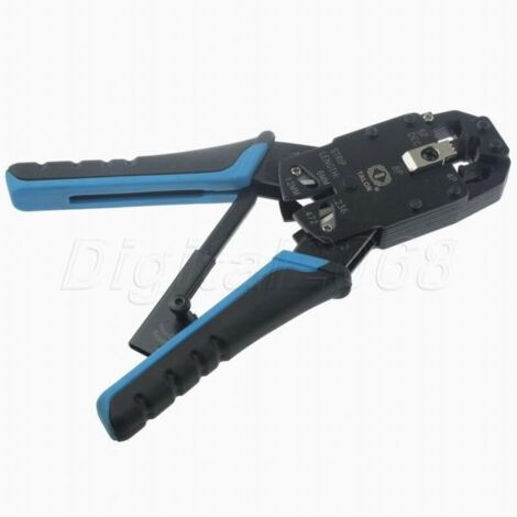 Pince à sertir modulaire RJ11/RJ12/RJ45 pour câble réseau