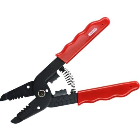 Pince À Sertir Multifonction 7 En 1 Pour Câbles Électriques De 0,2 À 1,25 Mm² – Cisaille Et Outil De Sertissage Manuel De 160 Mm