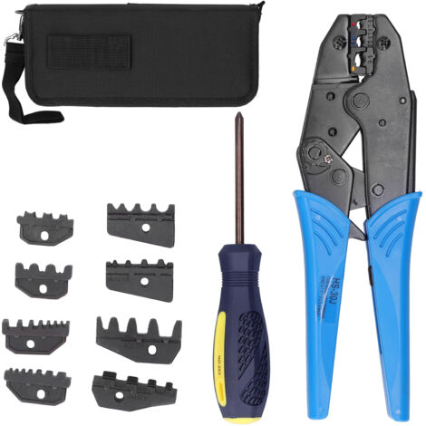 Pince à sertir portable multi-mâchoires Oxford pour câbles et connecteurs - Outil de sertissage manuel HS-30J