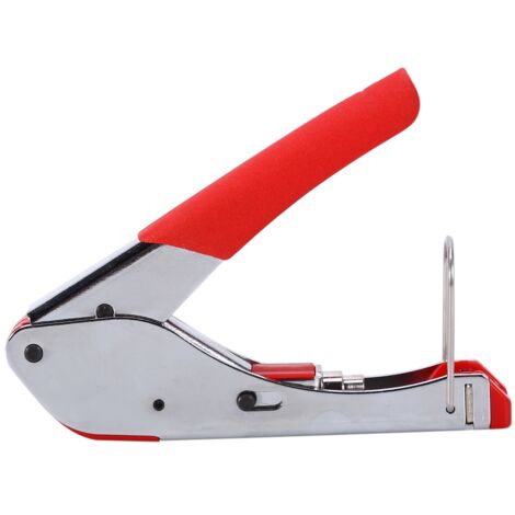 Pince à sertir pour câbles coaxiaux RG59/RG6, connecteur F pour antenne TV et installations CATV