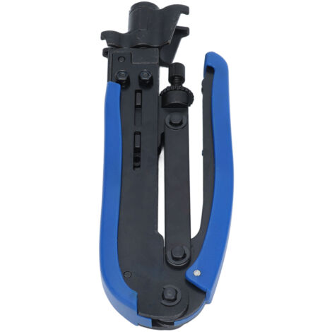 Pince à sertir pour câbles RG59, outil de compression portable avec poignée ergonomique ajustable