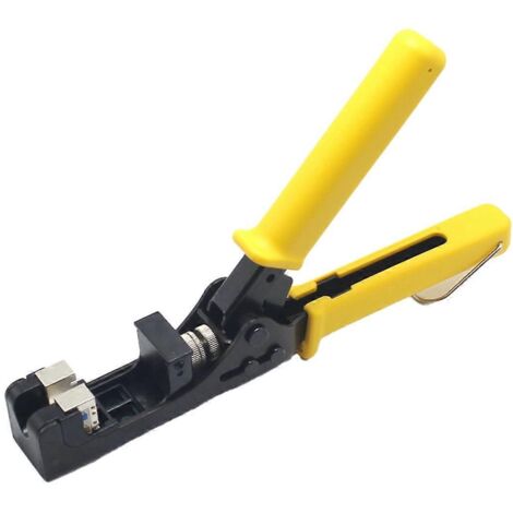 Pince à sertir pour connecteurs réseau RJ45, coupe-câbles Cat5E, Cat6 et Cat7