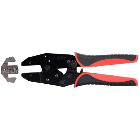 Pince à sertir pour cosses à embouts Ø 2,5-10 mm²