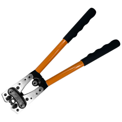 Pince à sertir pour cosses de câble en aluminium, 6,0-50 m², pince à sertir ergonomique et portable, facilitant le travail.