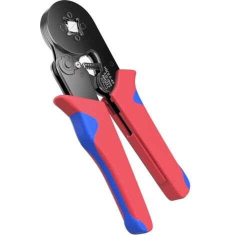 Pince à sertir pour cosses électriques 0,25 mm2 - 10 mm2 Outil de sertissage pour électricien Pince a sertir auto-ajustable Outillage électrique