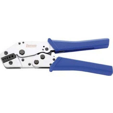 Pince à sertir pour cosses, section du conducteur de 0,5 à 6mm², Long. : 205 mm