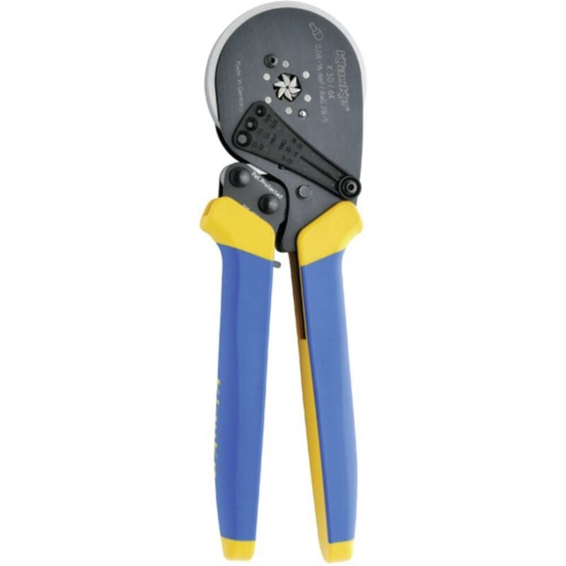 Klauke - K306K K306K Pince à sertir pour embouts de câble, pour embouts doubles 0.08 à 16 mm²