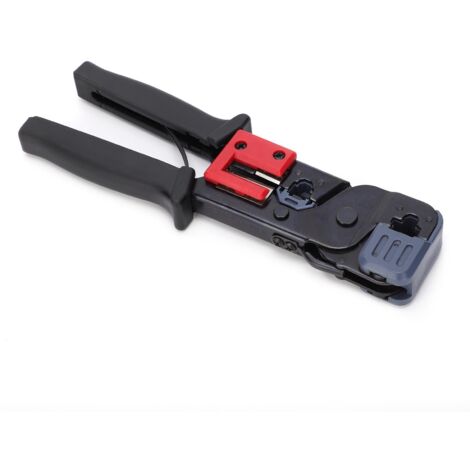 Pince à sertir professionnelle HT-86 pour connecteurs et câbles - Outil de sertissage haute qualité