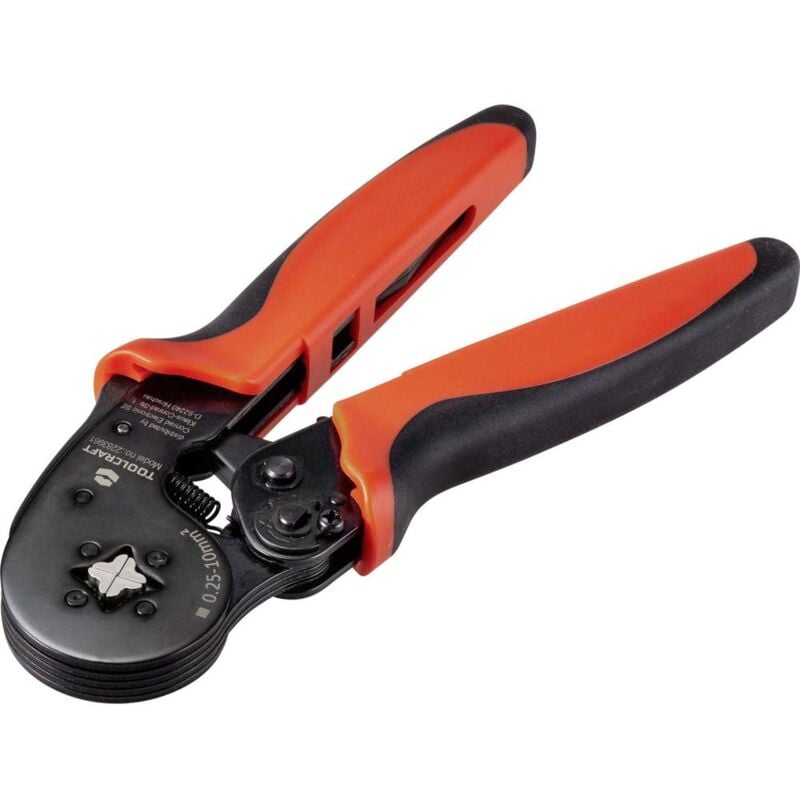 Pince à sertir Toolcraft TO-6851883 pour embouts de câble 0.25 à 10 mm²