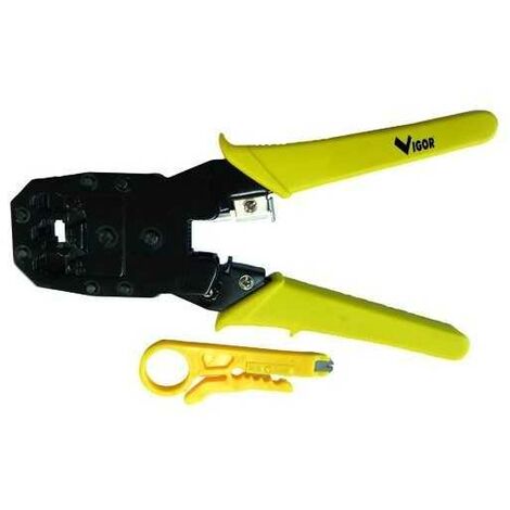 Pince à sertir Vigor Spinotti RJ11-12-45