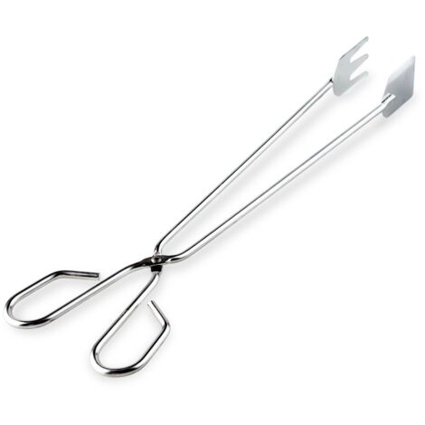 Pince à viande en inox 25 cm