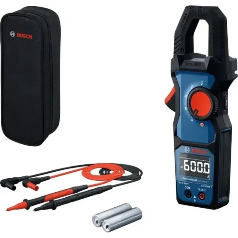 Pince multimètre True RMS GMC 600 15 0601077600 Bosch - vue 3