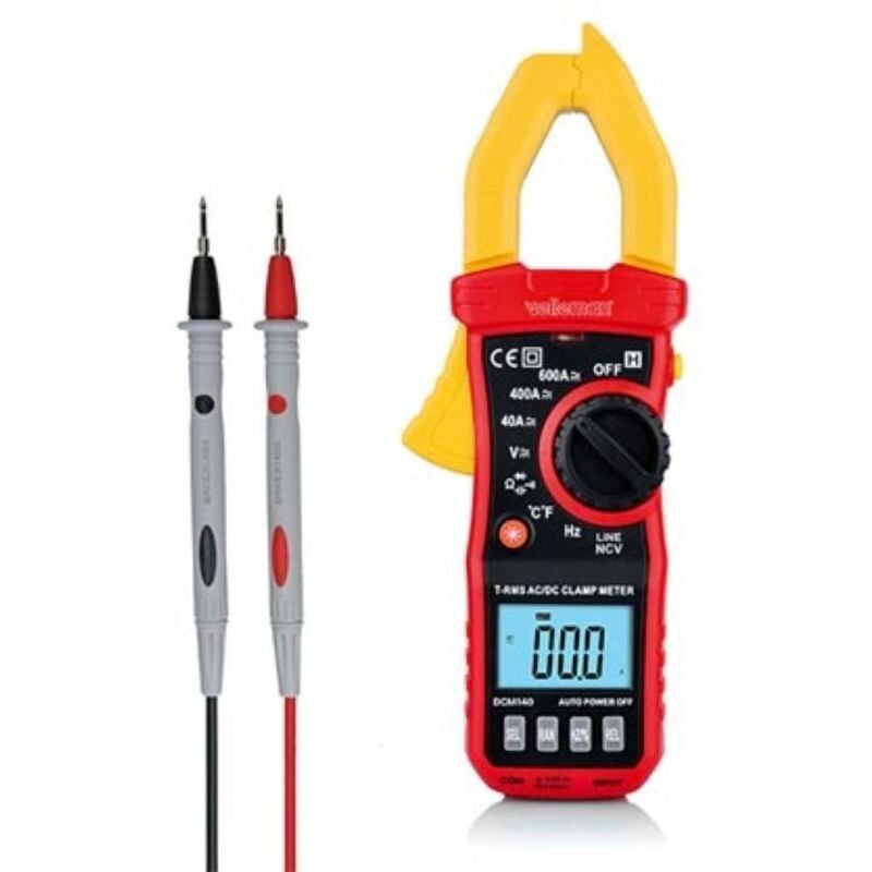 Pince de mesure numerique - cat III - 600 V - AC/DC - NCV - avec fonction data-hold