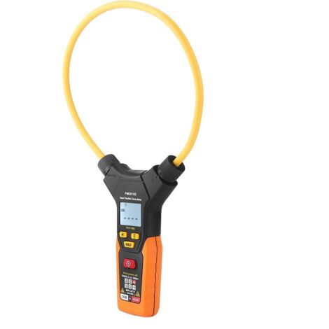 Pince Ampèremétrique Flexible, PEAKMETER PM29A/PM29S Pince Ampèremétrique Numérique Portable 3000A AC/DC Courant Tension Résistance Fréquence Multimètre (PM29S)