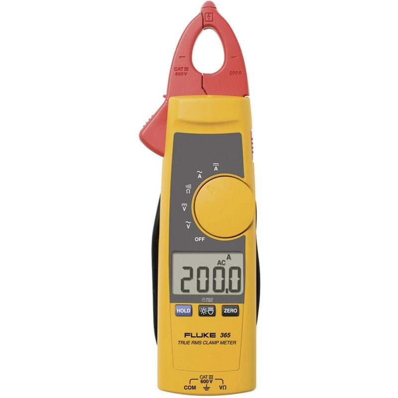Fluke - Pince ampèremétrique, Multimètre numérique 365 cat iii 600 v Affichage (nombre de points):2000 Q79539