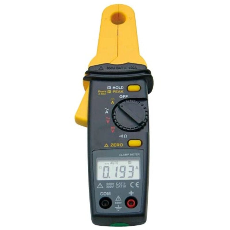 Multimetrix - cm 605 Pince ampèremétrique numérique cat iii 300 v Affichage (nombre de points): 10000 Y183502