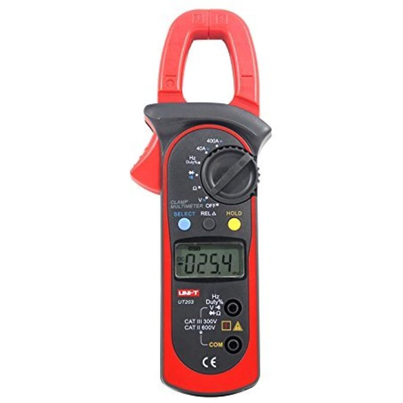 Pince ampèremétrique numérique à plage automatique Uni-Trend, Uni-T UT203