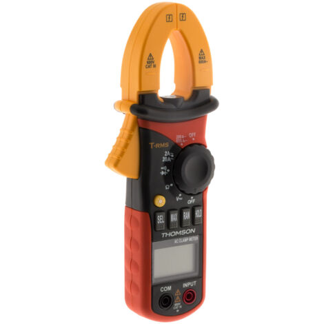 Pince ampèremétrique PRO - 6 fonctions CAT III 600V - Thomson