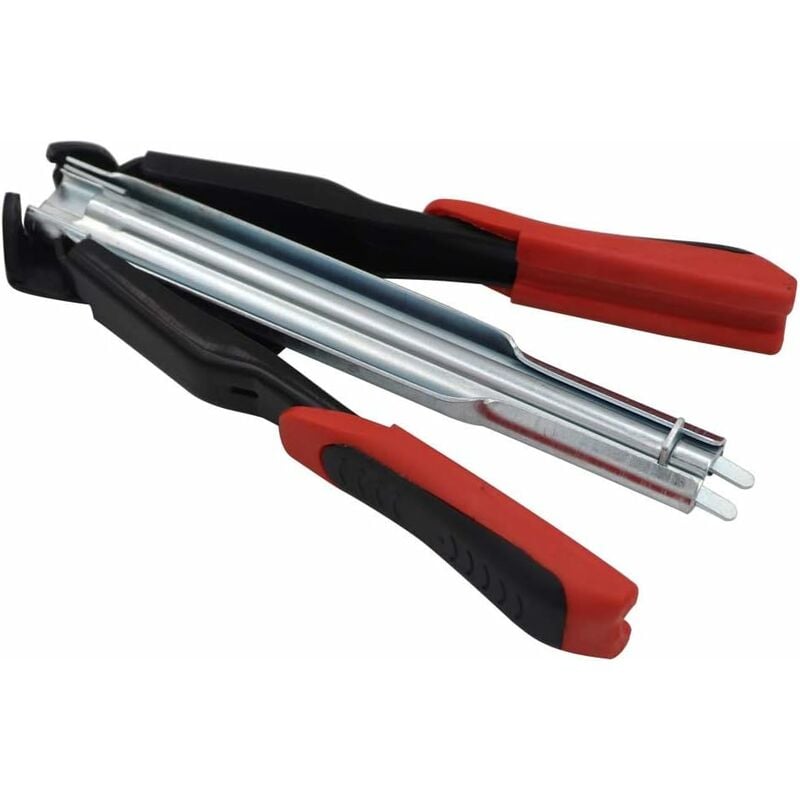 Aougo - Pince à Anneau De Porc C-Type Clip Équipement D'installation Outil Outil Pinces D'escrime Automatique pour Poulet Lapin Pet cage Seal Sac De