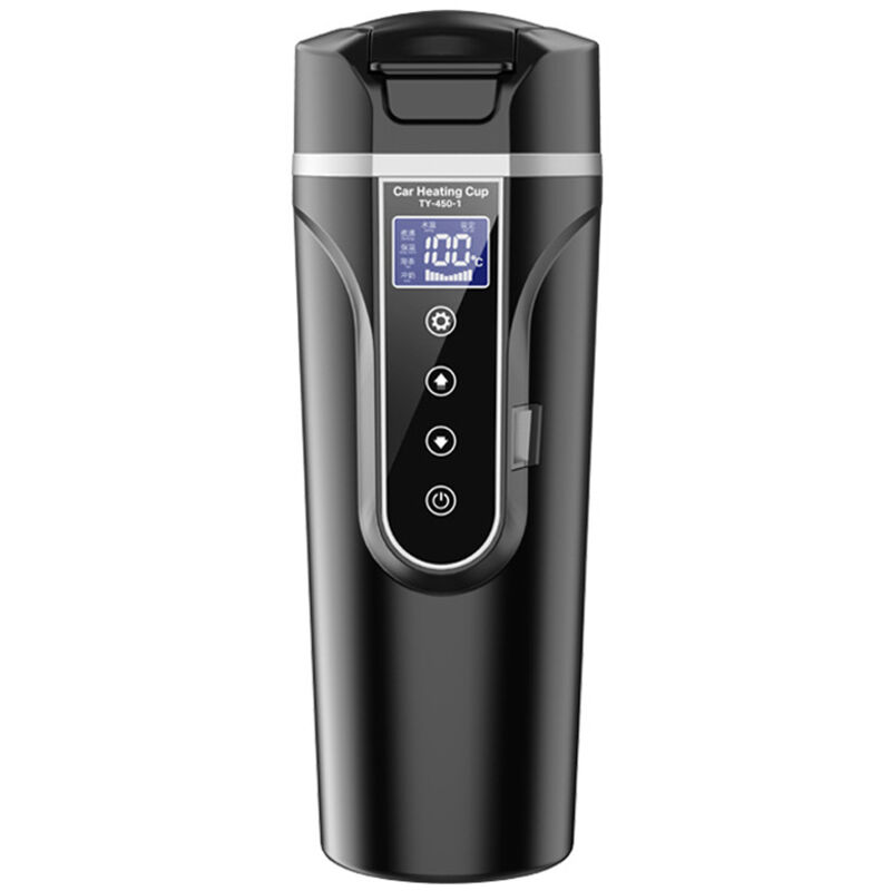 Lifcausal - Bouilloire électrique chauffante pour véhicule, conservation de la chaleur, 12,0 v, 24 v, camion, chauffe-eau pour véhicule, petits