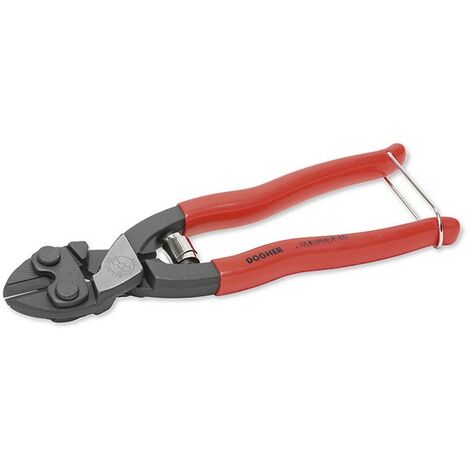 Pince articulée, coupée en diagonale, avec ressort (225 mm)  DOGHER 207-225