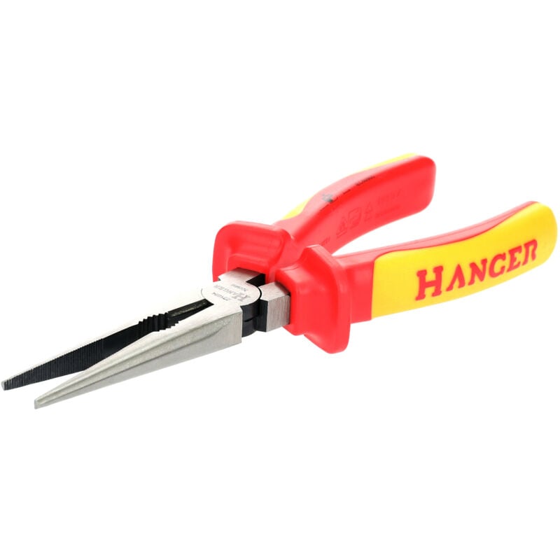 Hanger - Pince à bec demi-rond isolée 1000V 200mm 231024