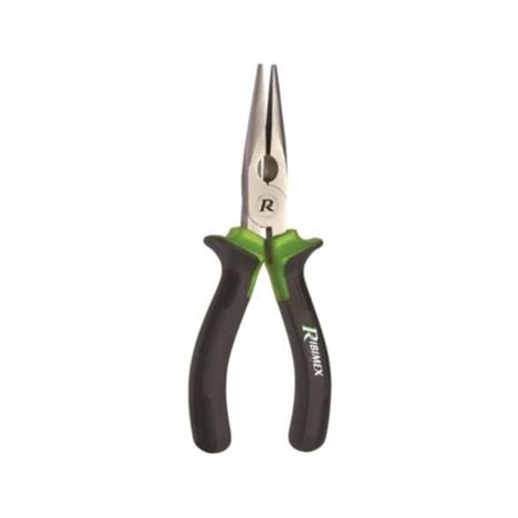 Pince bec long 160 mm acier forgé chromé vanadium
