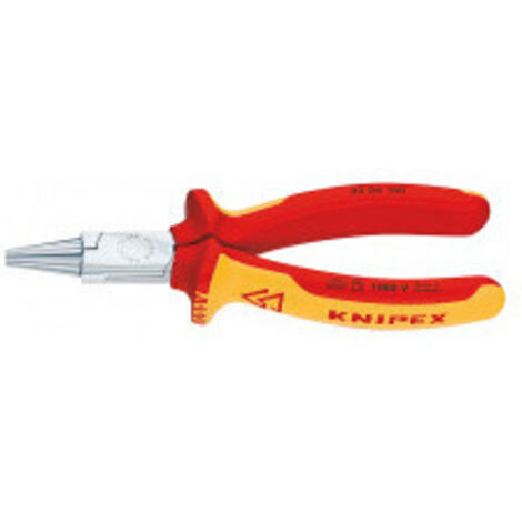 pince bec rond 1000v réf. 22.06.160longueur 160 mmpoids 175 g