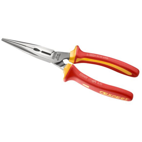 Pince becs demi-ronds 1000V VDE isolée 160mm - Expert