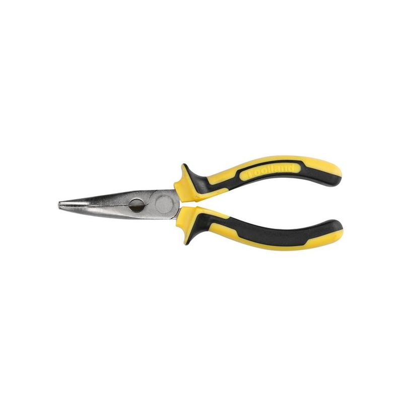 Perel - pince à becs ronds coudés 6.5'' 165 mm velleman HP07N