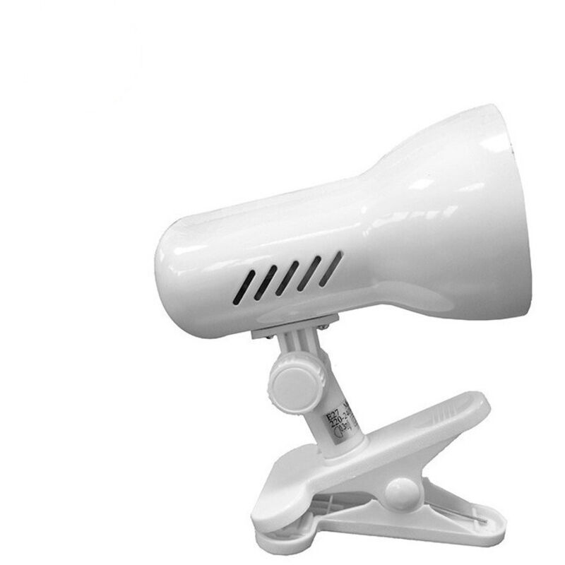 EDM - Projecteur Avec Pince Couleur Blanche E27 Reinforcée Model Galaxy